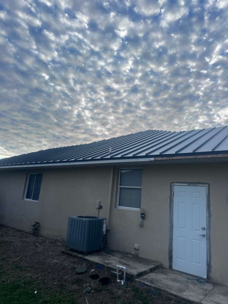 Metal roof installation Naples Florida Reliable Roofing