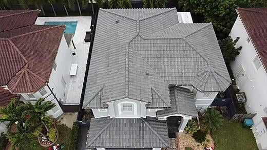 Roof coating flat system restoration Florida