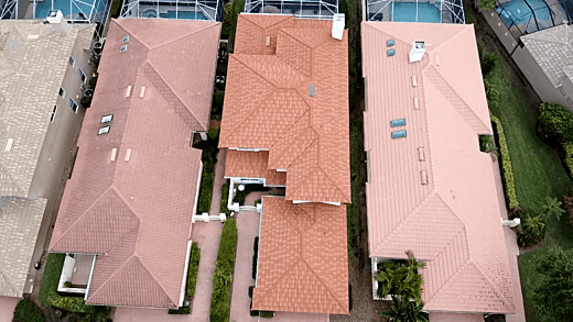 Hurricane damage roof repair Florida